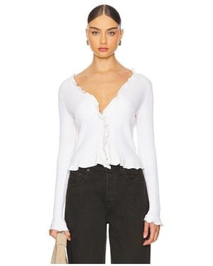 Lamade Cardigan Sweet Serenade Ruffle - Weiß