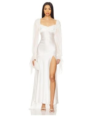 For Love & Lemons Abendkleid Gown - Weiß