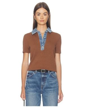 SER.O.YA Erika Knit Top - Blue