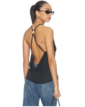 Free People Veda Cowl Top - Blue