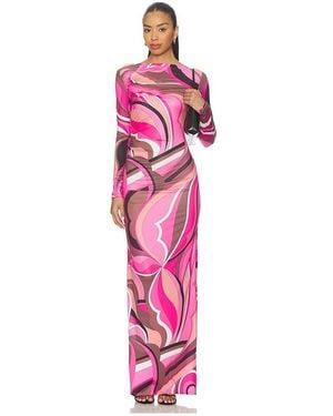 Cin Cin Empress Maxi Dress - Pink