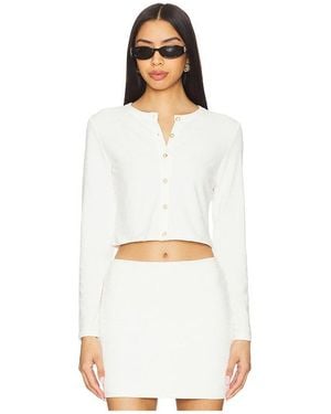 La Porte Cardigan Lauren - Weiß