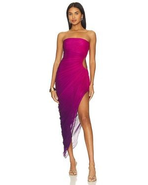 Rococo Sand Long Dress - Pink