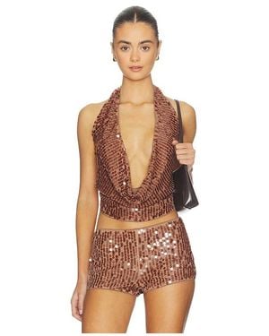 superdown Luca Halter Top - Natural