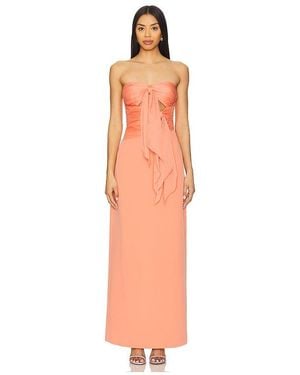 AMUR Diana Gown - White