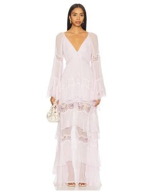 LoveShackFancy Devina Dress - Pink