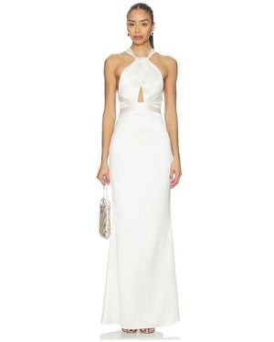 retroféte Magnolia Dress - White