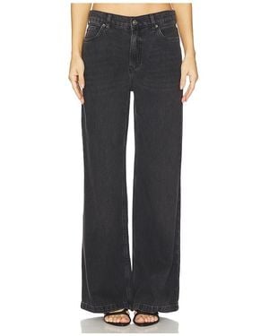 Free People Pierna Ancha Stride En Color Negro Talla (También En 27, 29, 30, 32)