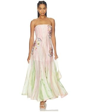 La Fuori Spring Fae Bloom Dress - White