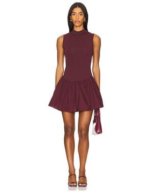 WeWoreWhat Kleid Mockneck - Rot