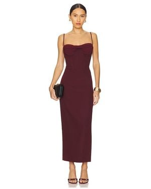Bardot X Revolve Martini Midi Dress - Red