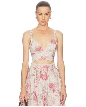 L'Agence 'Agence Kaori Bralette - Pink