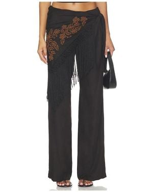 Amanda Uprichard Calandra Pant - Black