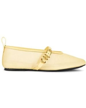 Rag & Bone Zapato Plano Spire En Color Amarillo Talla En - Multicolor