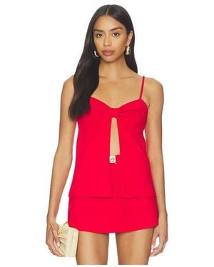 Cult Gaia Lennon Top - Red