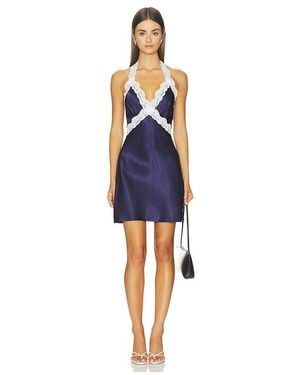 SNDY'S Taya Mini Dress - Blue