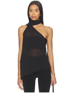 superdown Gabriette Choker Top - Black