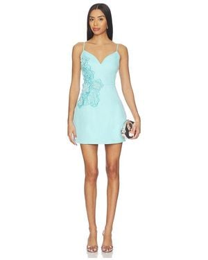 Elliatt Stella Tulip Mini Dress - Blue