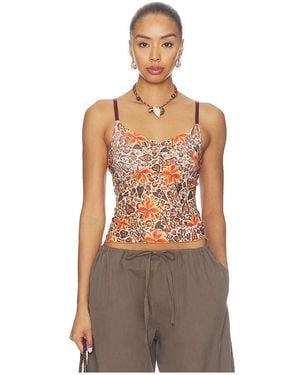 Juliet Johnstone Mesh Cami - Multicolour