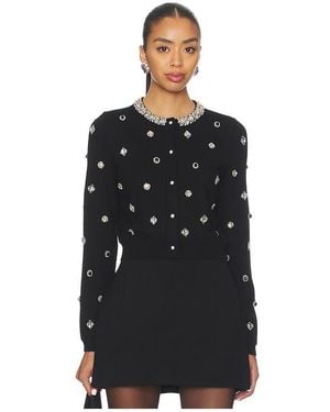 Alice + Olivia Cardigan Dollie - Schwarz