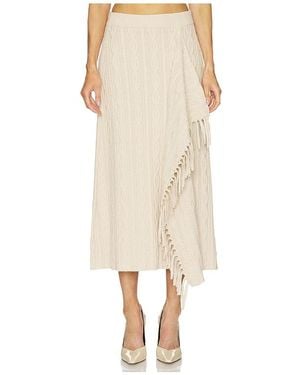 Jonathan Simkhai Kara Midi Skirt - Natural