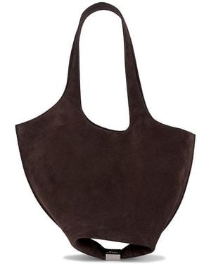 The Attico La Scoop Medium Shoulder Bag - Brown