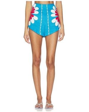 Cala De La Cruz Bahamas Short - Blue