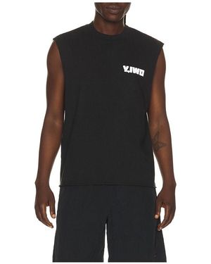 Y,IWO Hardwear Cap Sleeve Tee - Black