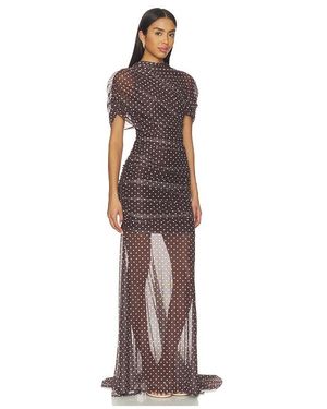 amanda uprichard brown dress Ashton Maxi Dress