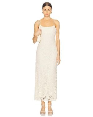 Bardot Adoni Crochet Midi Dress - White