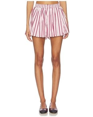 Line & Dot Vivee Skort - Red