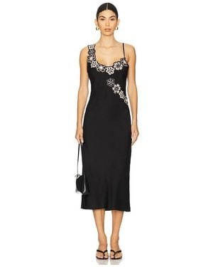 Tularosa Melani Midi Dress - Black