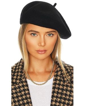 Hat Attack Classic Wool Beret - Black