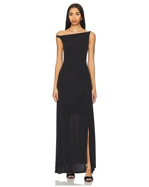 Peachy Den Kylie Maxi Dress - Black