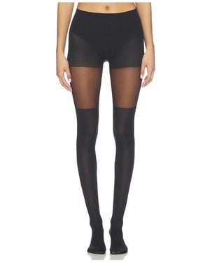Swedish Stockings Medias Por Encima De La Rodilla Dagmar En Color Negro Talla (También En M, S) - Azul