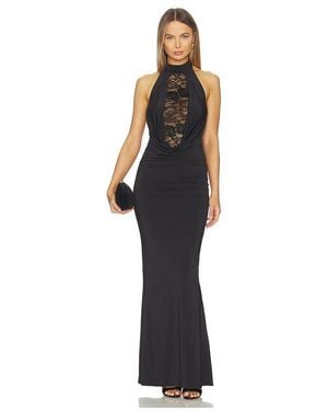Nookie Rhianna Halter Gown - Black