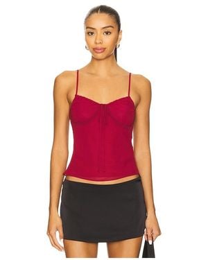 Bella Venice The Josephine Top - Red