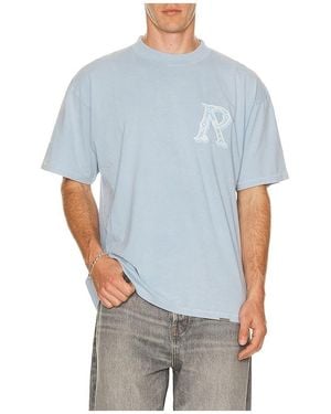 Represent Shirt Western Initial - Blau