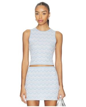 Devon Windsor X Revolve Lata Top - White