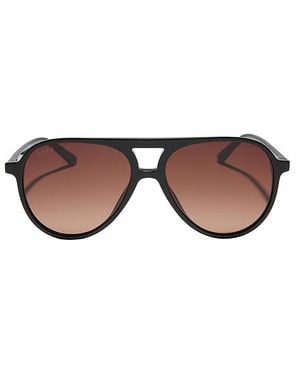 DIFF Tosca Ii Sunglasses - Brown