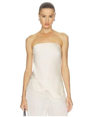 Elodie the Label Lacey Top En Color Ivory Talla (También En S, Xs) - Neutro