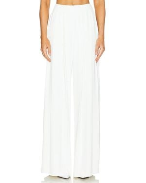 L'Agence Nova Pleated Pant - White