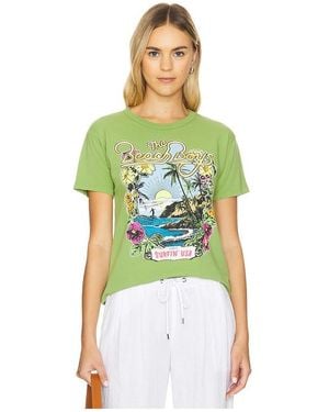 Daydreamer Shirt The Beach Boys 1963 Ringer - Grün