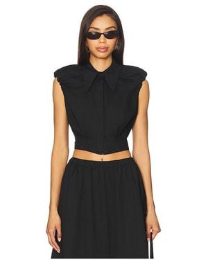 Camila Coelho Gurina Top - Black