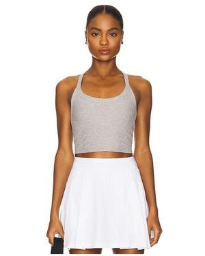 Beyond Yoga Spacedye On The Up Cropped Tank Top - White
