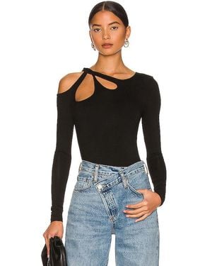 superdown Yesenia Twist Bodysuit - Black