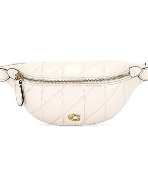 COACH Riñonera quilted pillow essential - Neutro