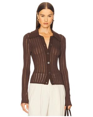L'academie 'Academie Cardigan Olivie - Braun