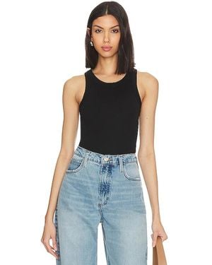 Enza Costa Bold Sheath Tank - Blue