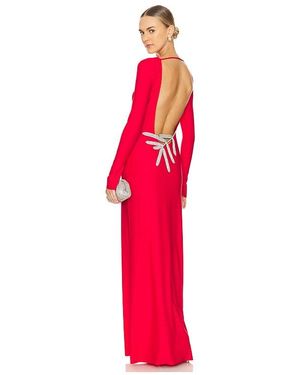 Nue Studio Sabrine Dress - Red